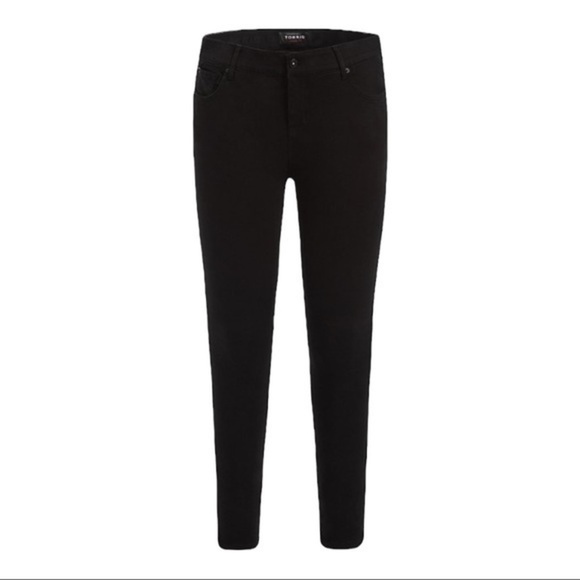 BOMBSHELL SKINNY JEAN - PREMIUM STRETCH BLACK - Picture 1 of 5